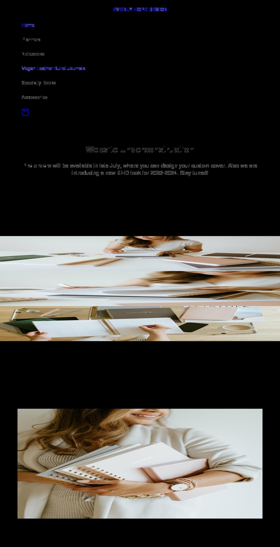 everlyhopedesign.com shopify website screenshot
