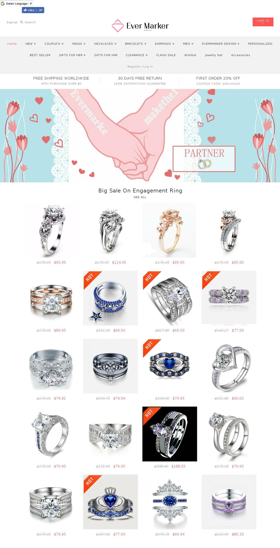 evermarker-design.myshopify.com — Shopify storefront screenshot
