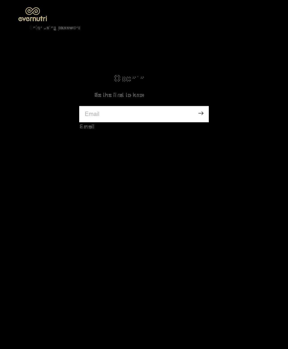 evernutri.co.uk shopify website screenshot