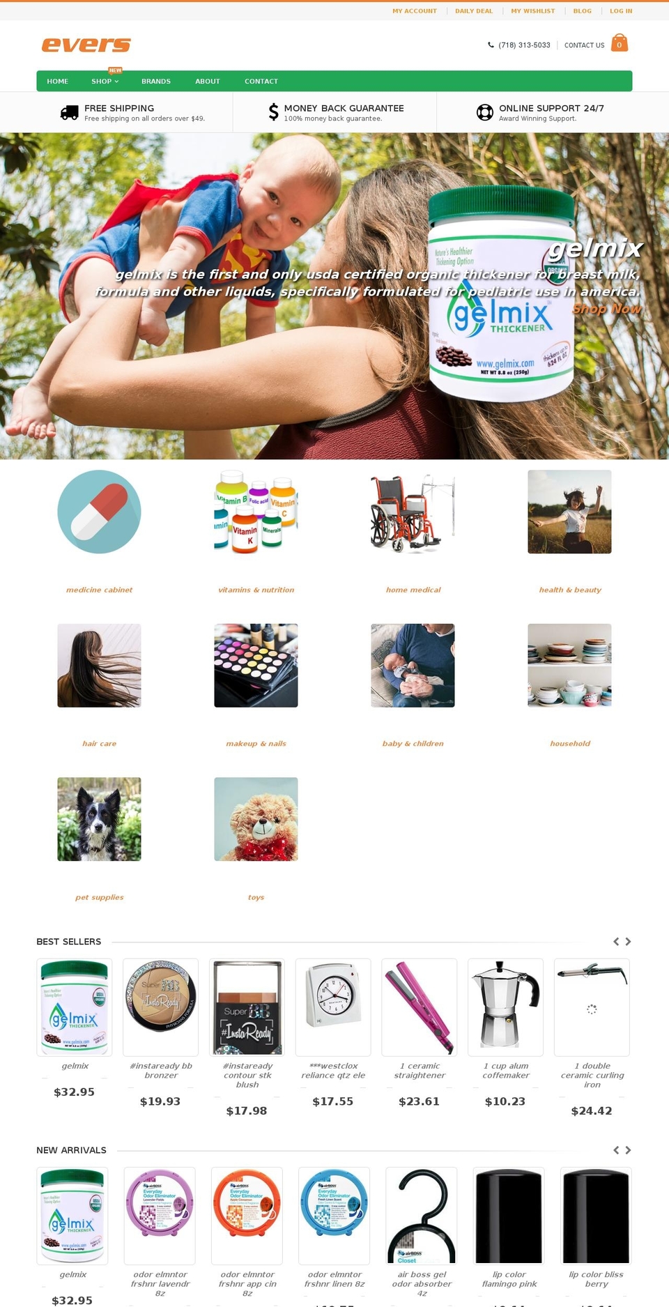 Made With ❤ By Minion Made Shopify theme site example eversdirect.com