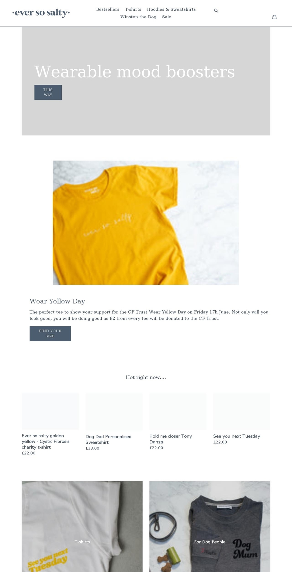 eversosalty.co.uk shopify website screenshot