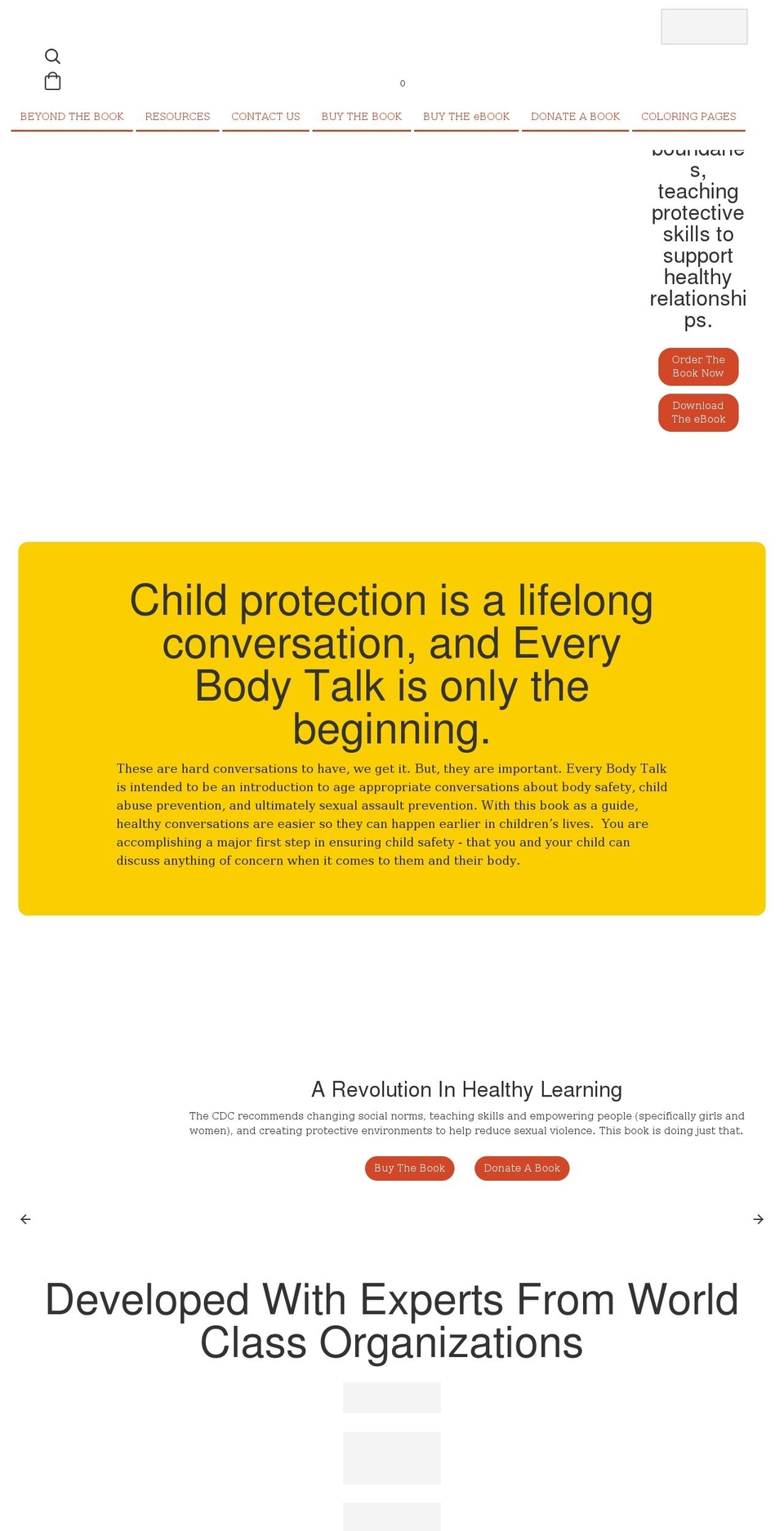 everybodytalkbook.org shopify website screenshot