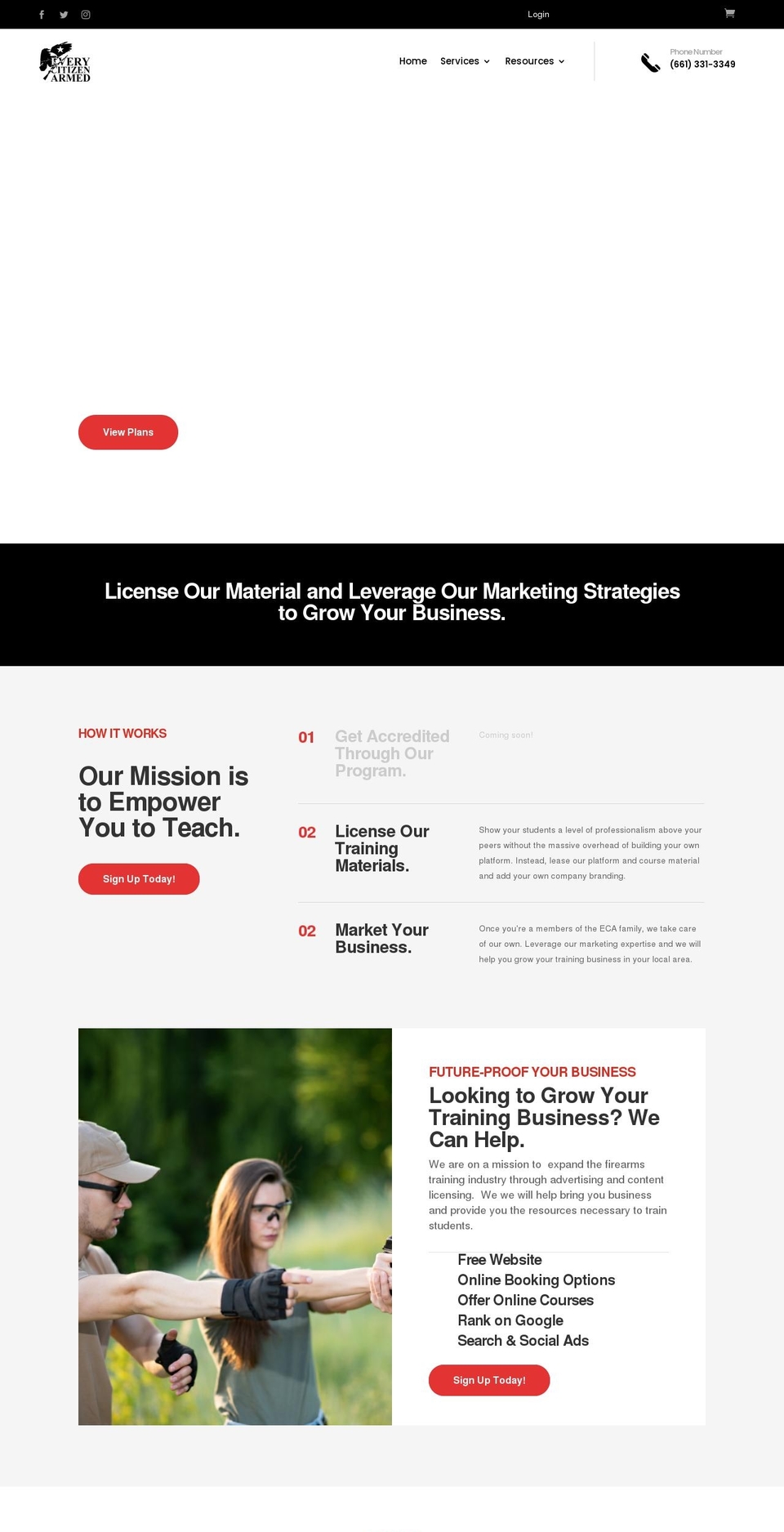 everycitizenarmed.com shopify website screenshot