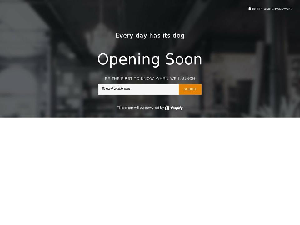 everydayhasitsdog.com — Shopify storefront screenshot