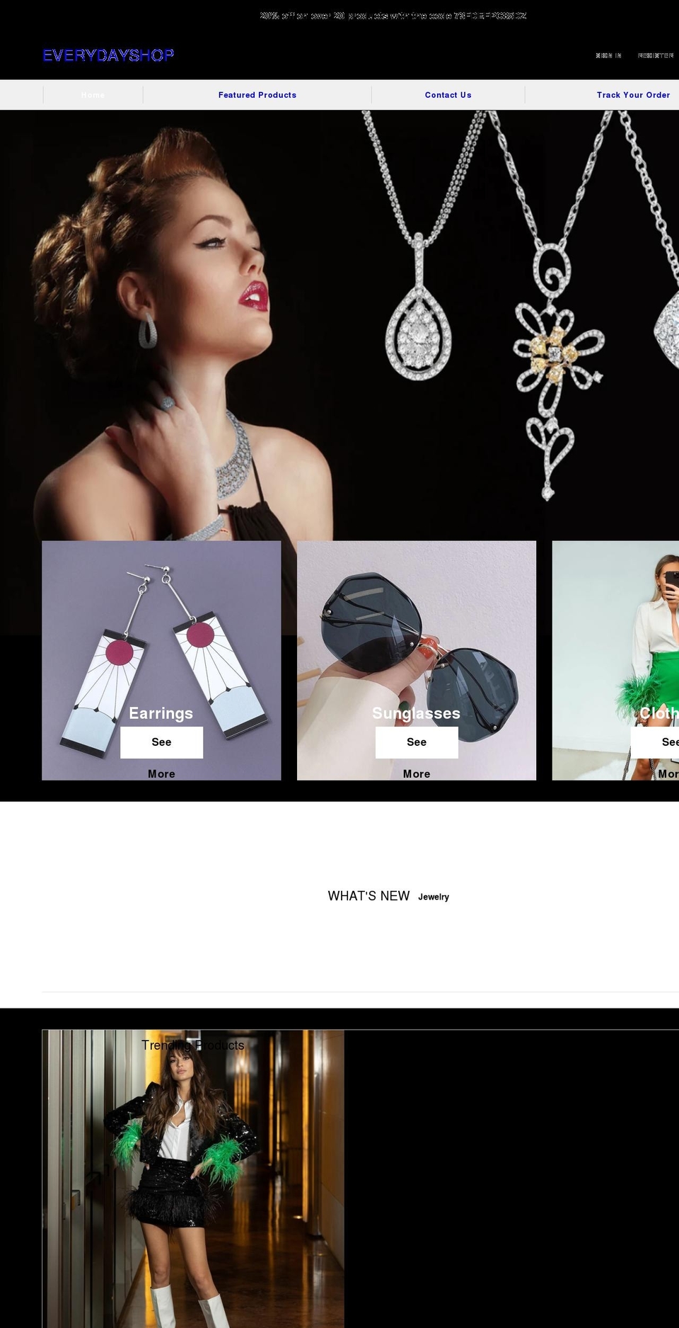 everydayshop.org shopify website screenshot