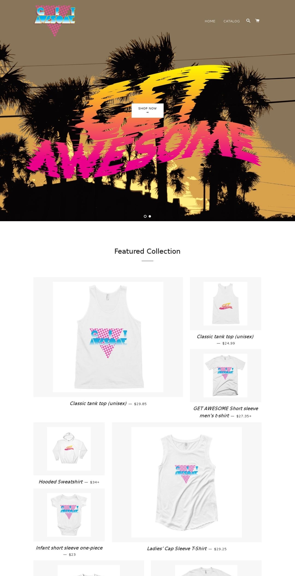 everyonecangetawesome.com shopify website screenshot