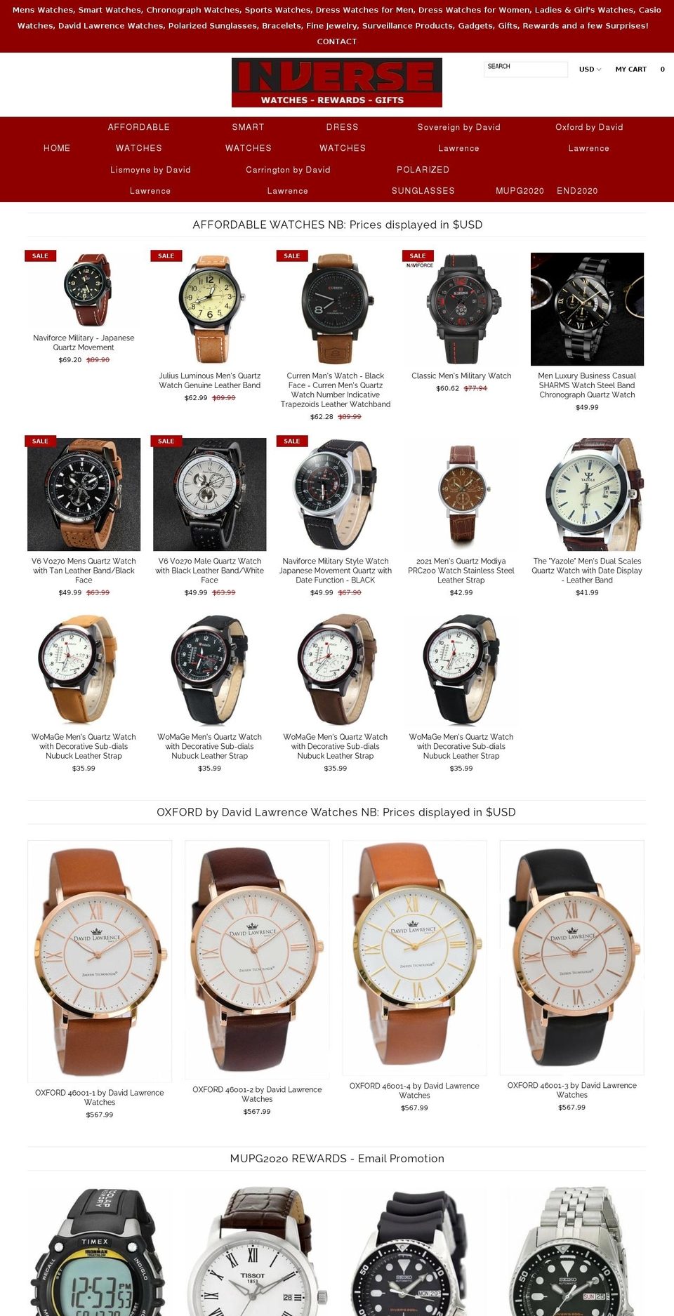 everyoneswatches.xyz shopify website screenshot