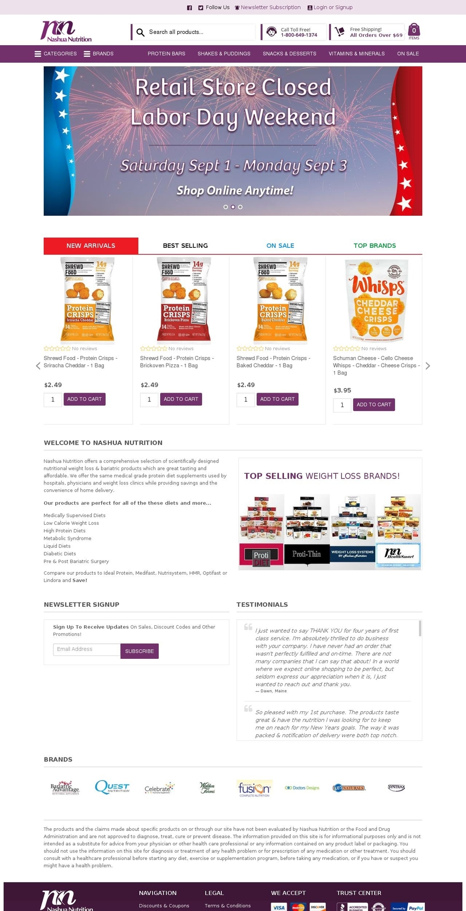 everythingbariatric.com — Shopify storefront screenshot
