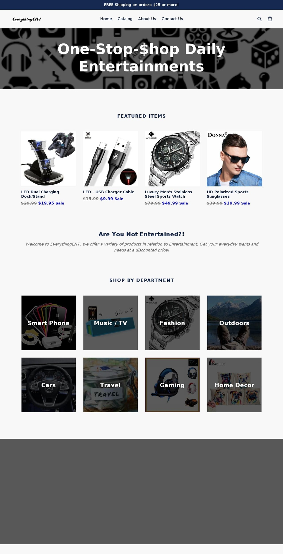 everythingent.com — Shopify storefront screenshot