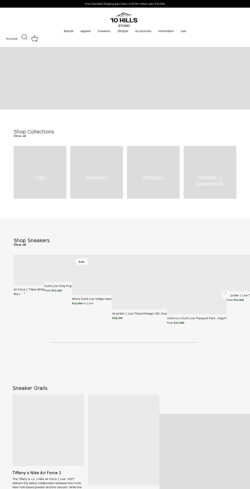 everythingmanstore.com — Shopify storefront screenshot