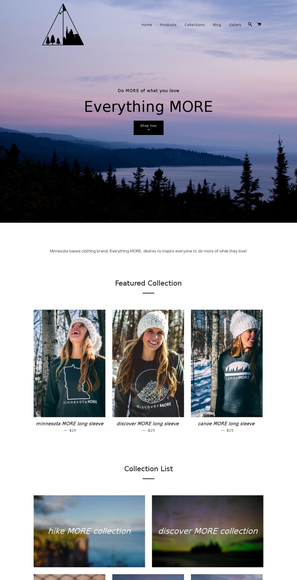 everythingmore.com — Shopify storefront screenshot