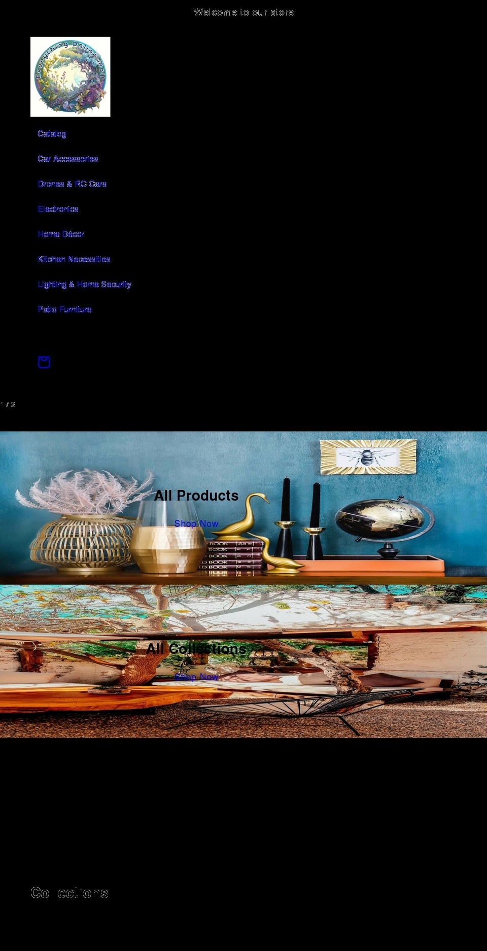 everythingonlinemall.com shopify website screenshot