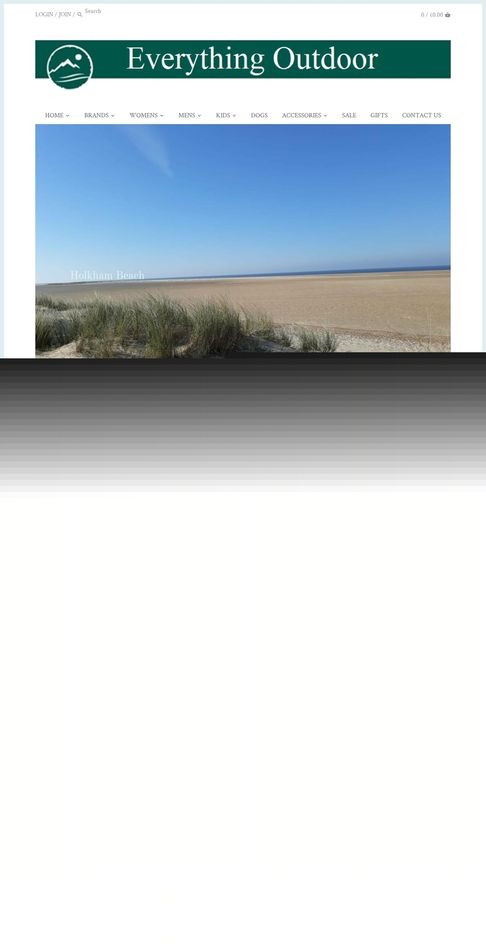 everythingoutdoor.co.uk shopify website screenshot