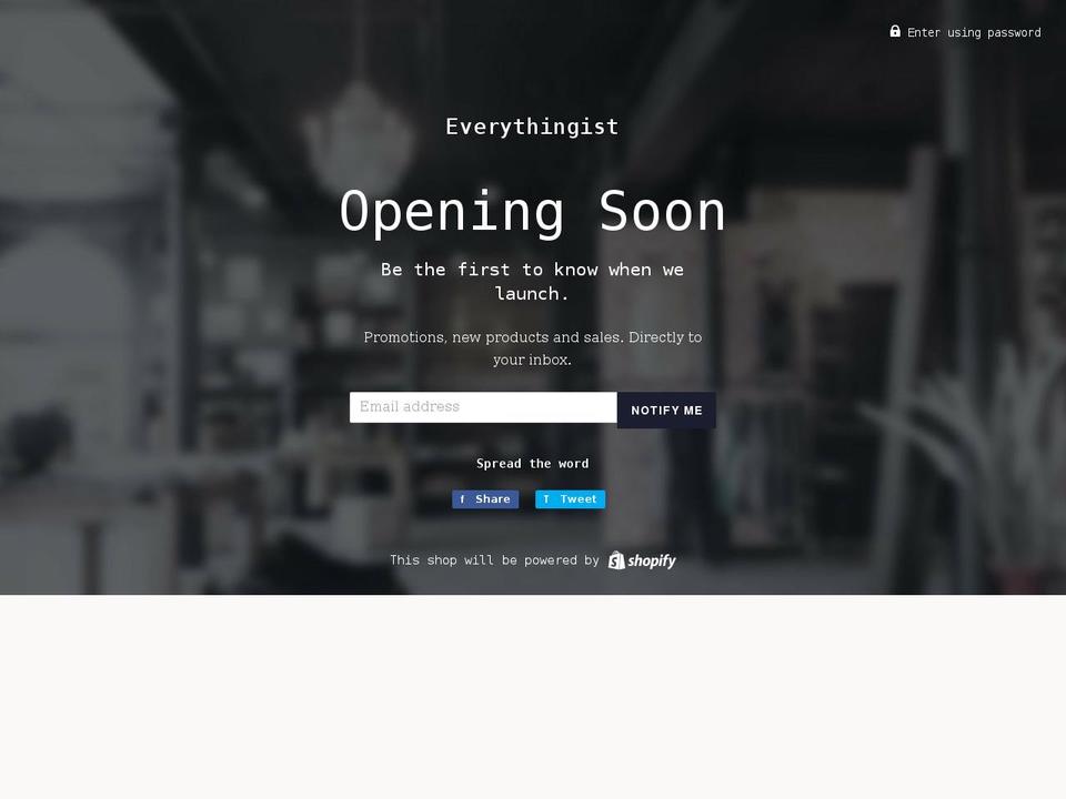 everythingtech.biz shopify website screenshot