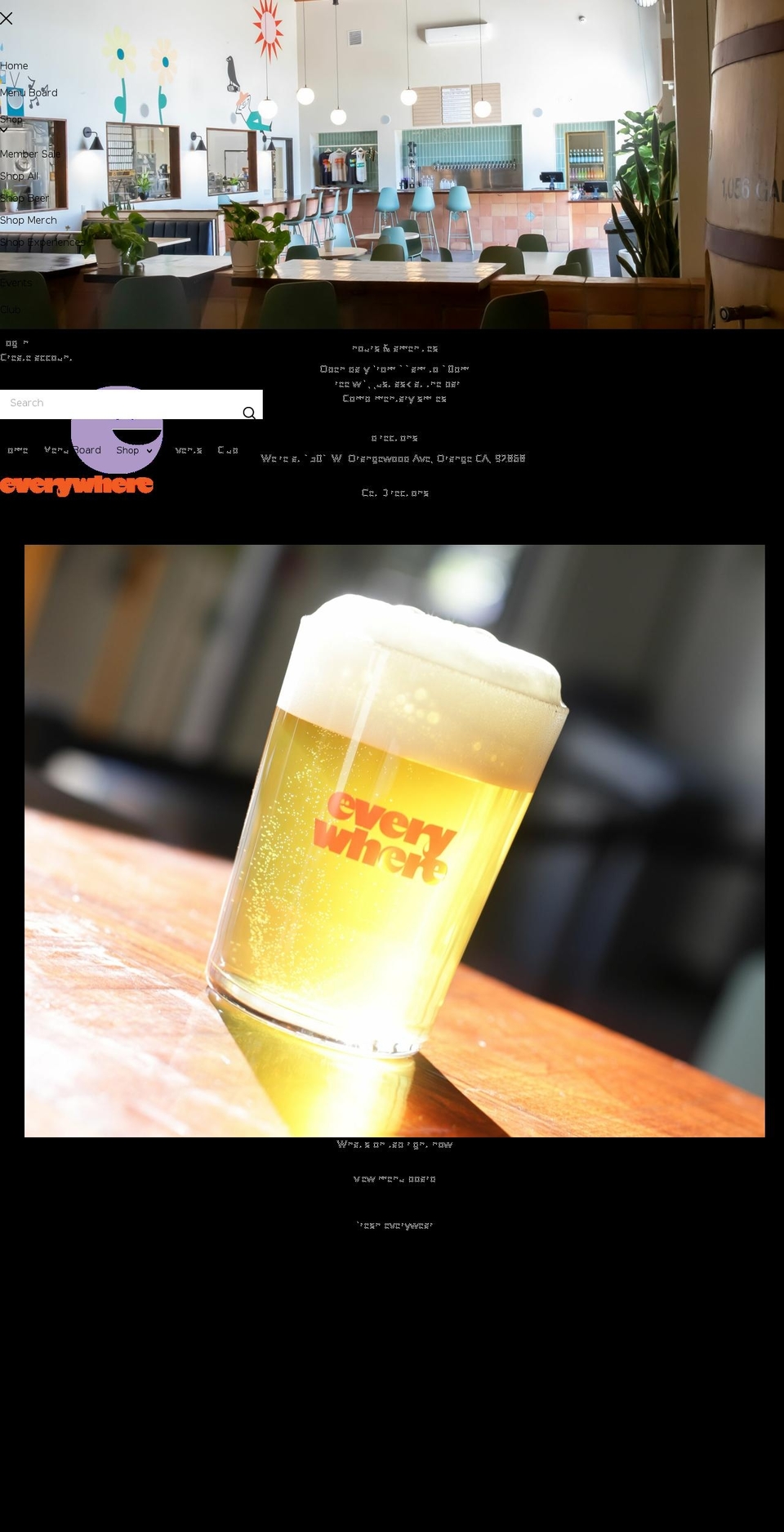 Shapes Shopify theme site example everywherebeer.com