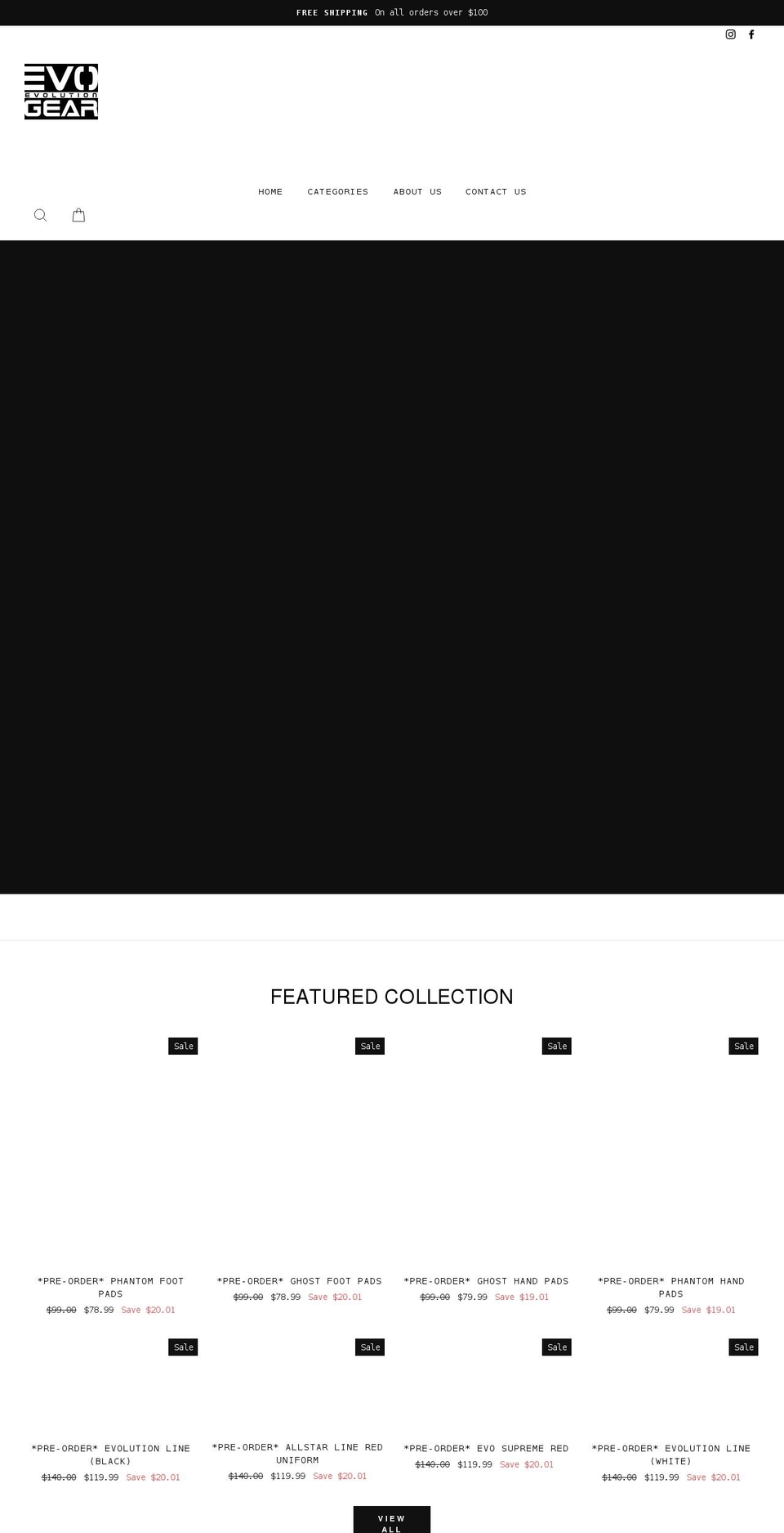 Hassanmaestro Working Shopify theme site example evofightgear.com