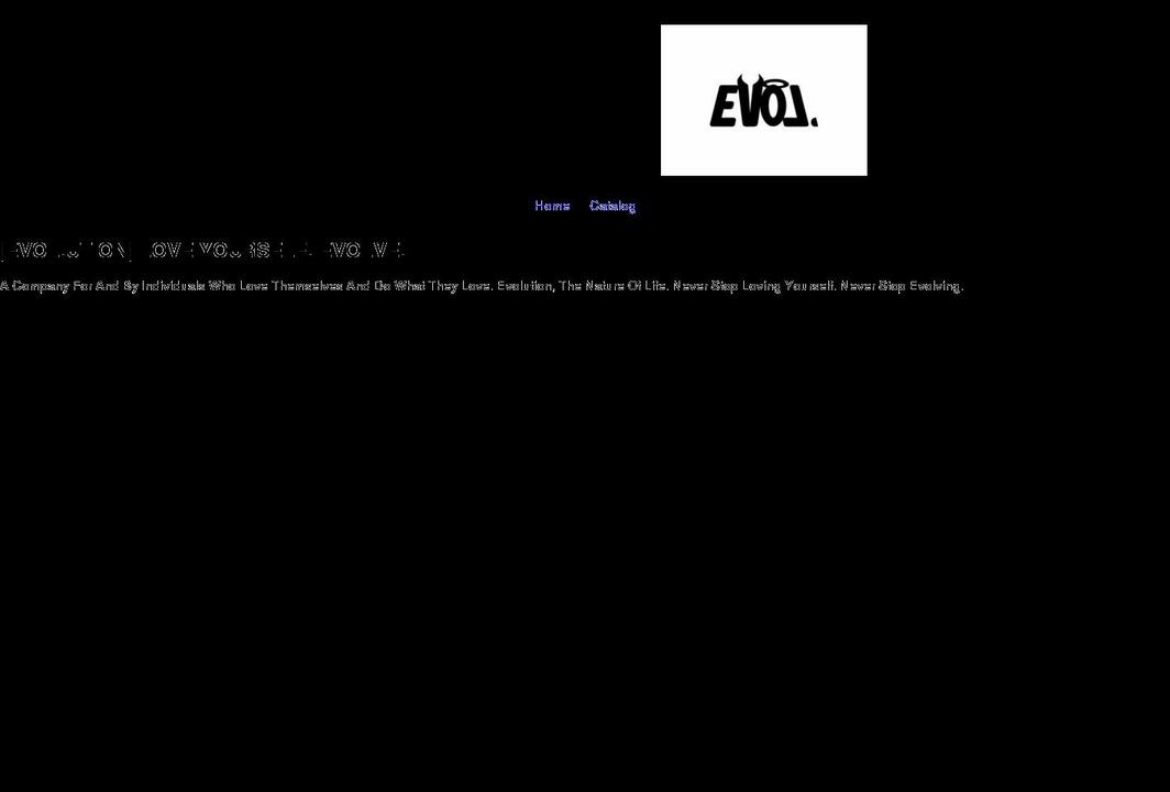 evol-ution.com shopify website screenshot
