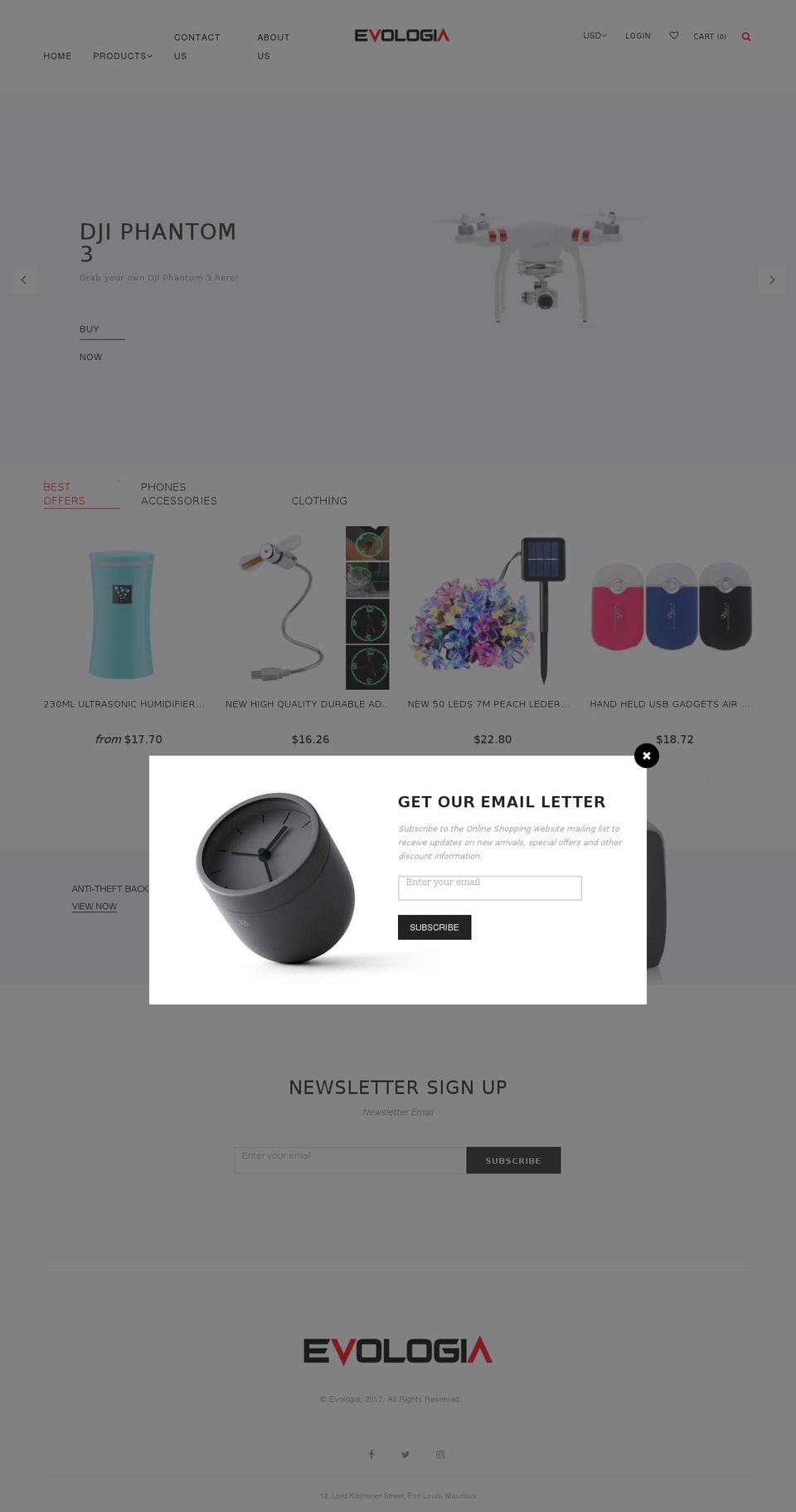 myshopify-themes-drexel-01-ver1-0-0 Shopify theme site example evologia.com