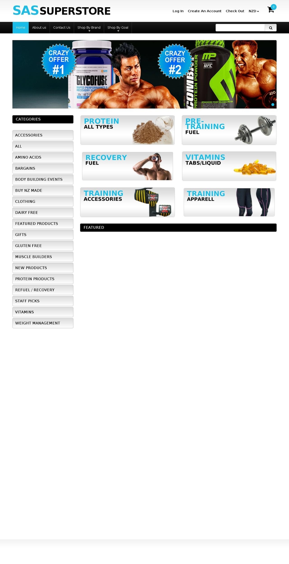 evolutionsystems.co.nz shopify website screenshot