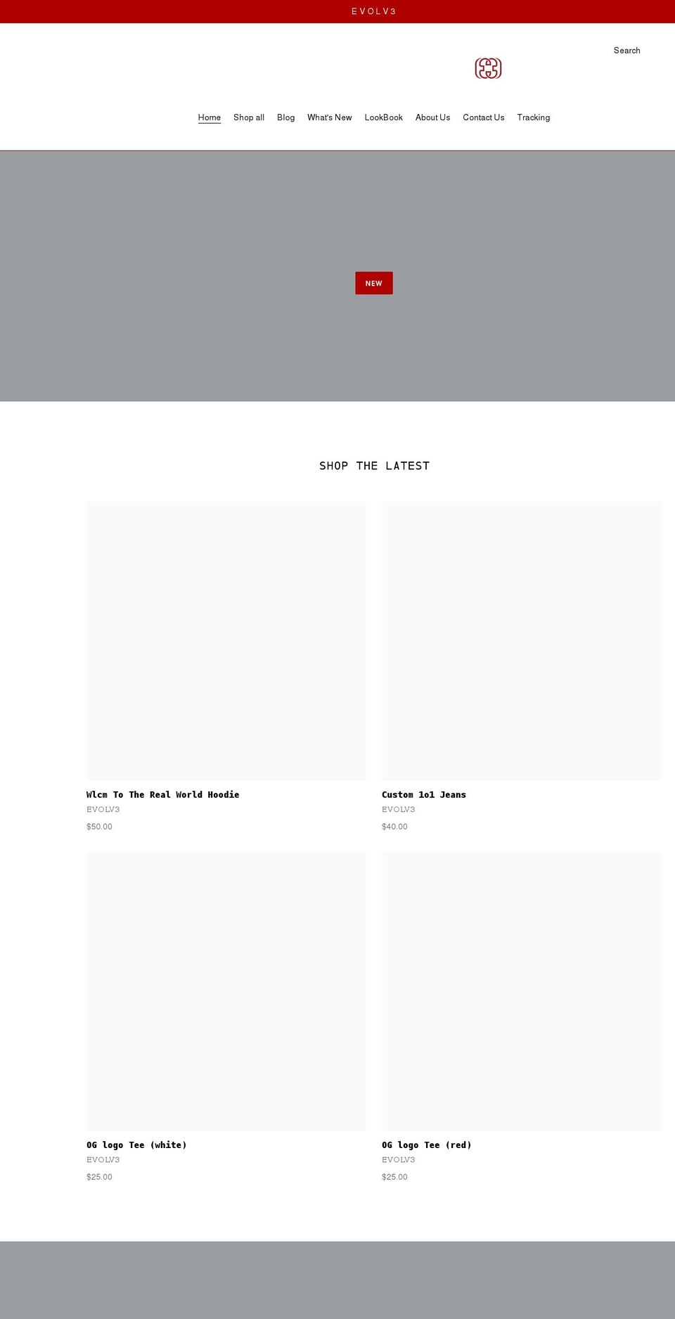 evolv3ppf.com shopify website screenshot