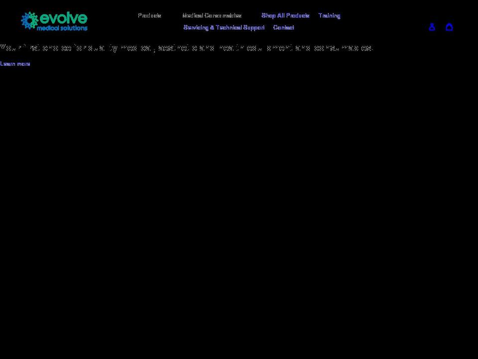 evolvemed.com.au shopify website screenshot