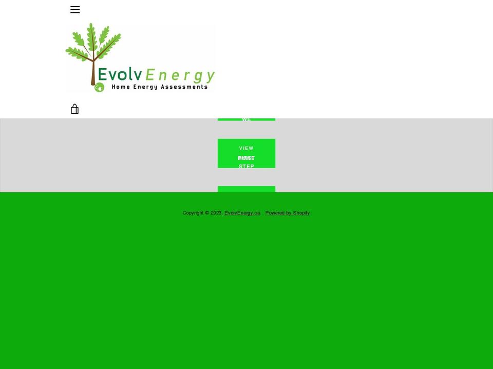 evolvenergy.ca shopify website screenshot