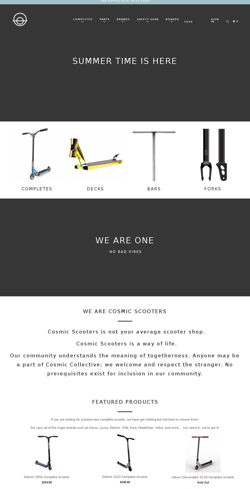 evolvescootershop.com — Shopify storefront screenshot
