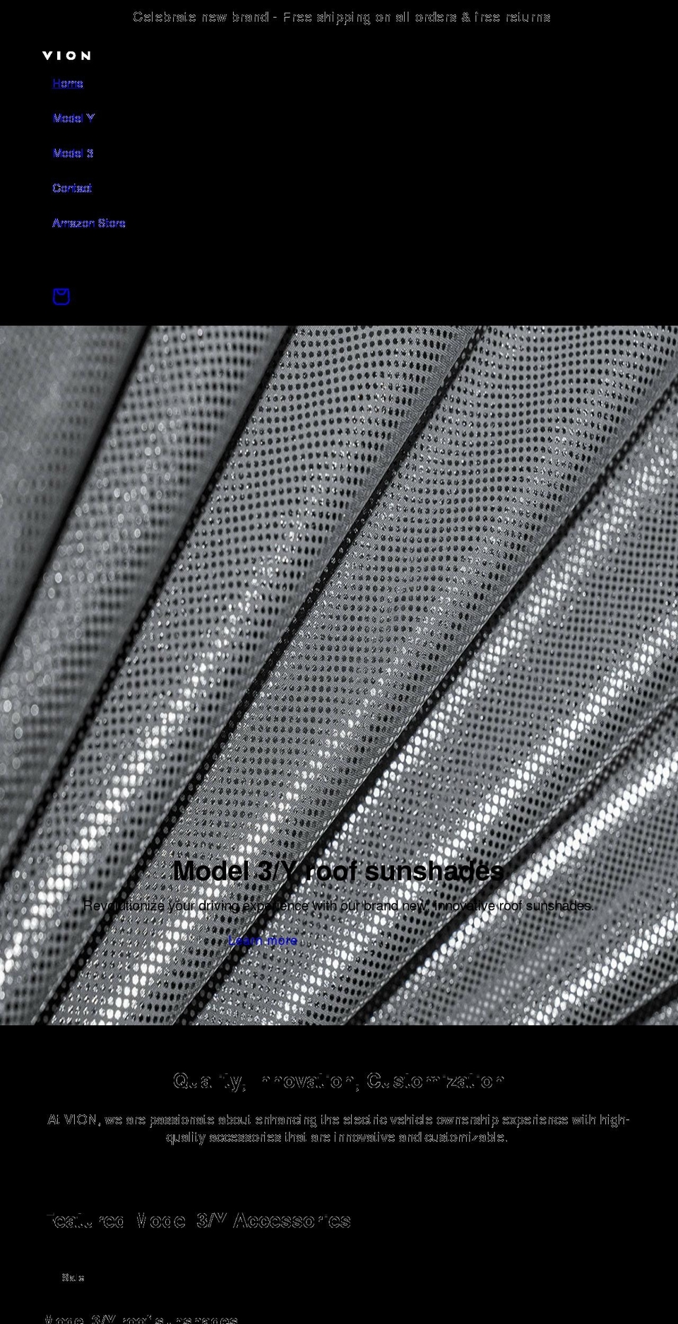 evselected.com shopify website screenshot