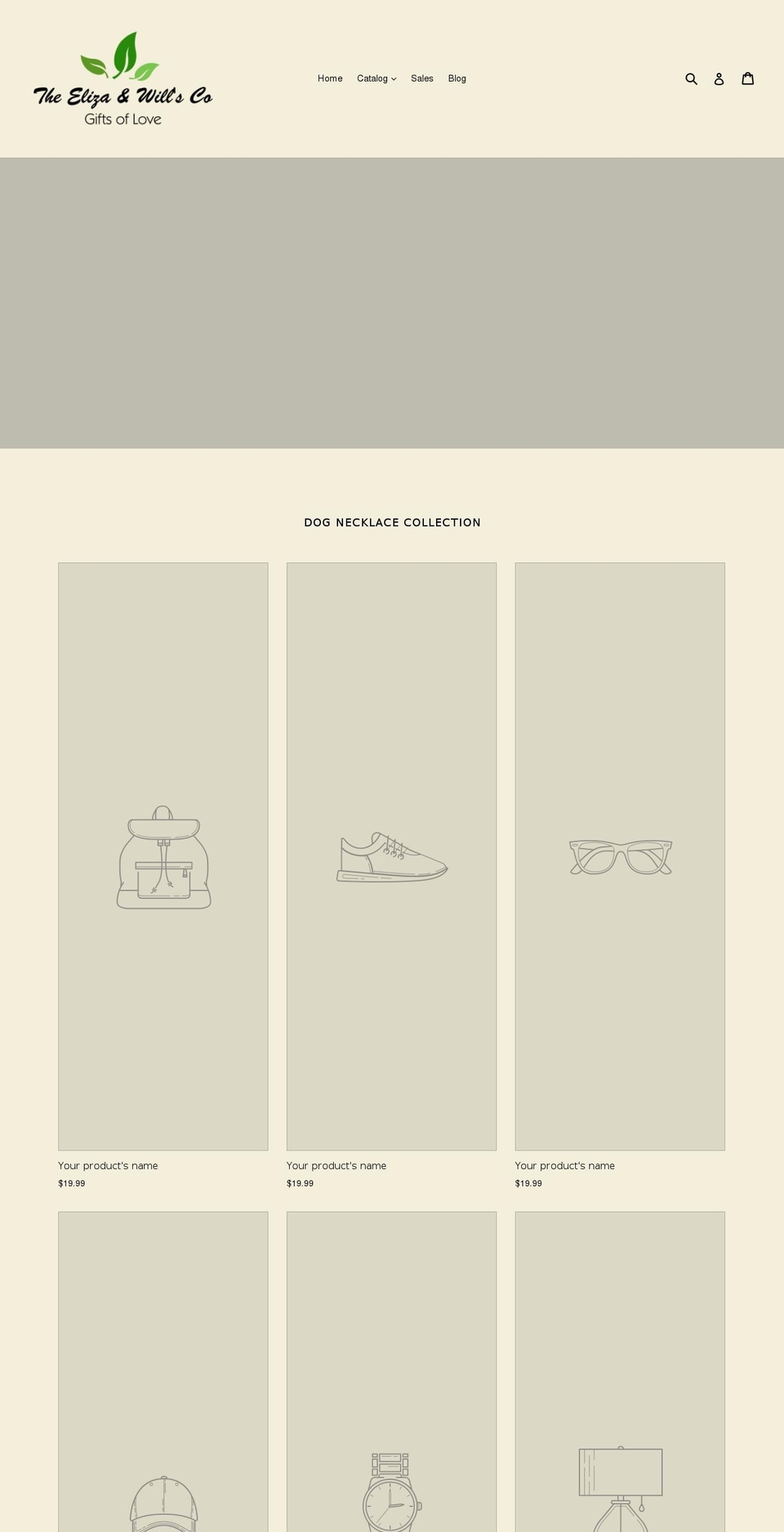ewgiftshop.com — Shopify storefront screenshot