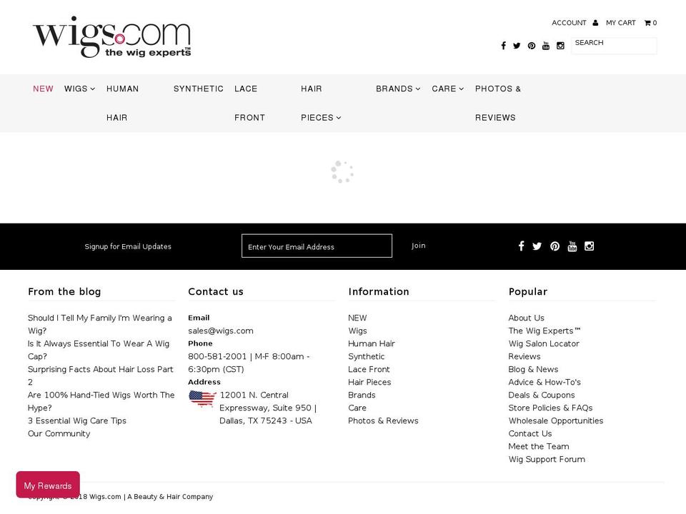 ewigs.com — Shopify storefront screenshot
