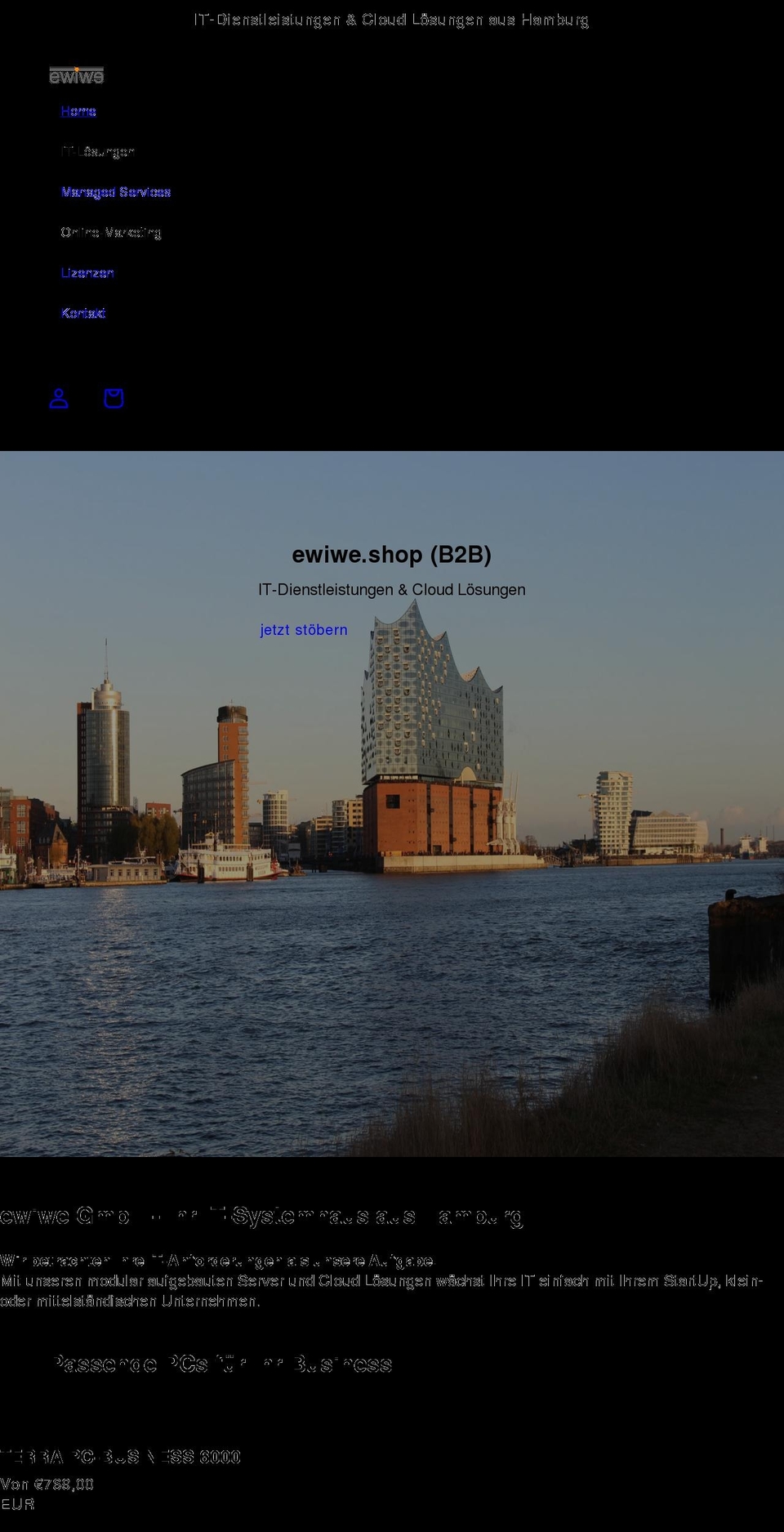 ewiwe.shop shopify website screenshot