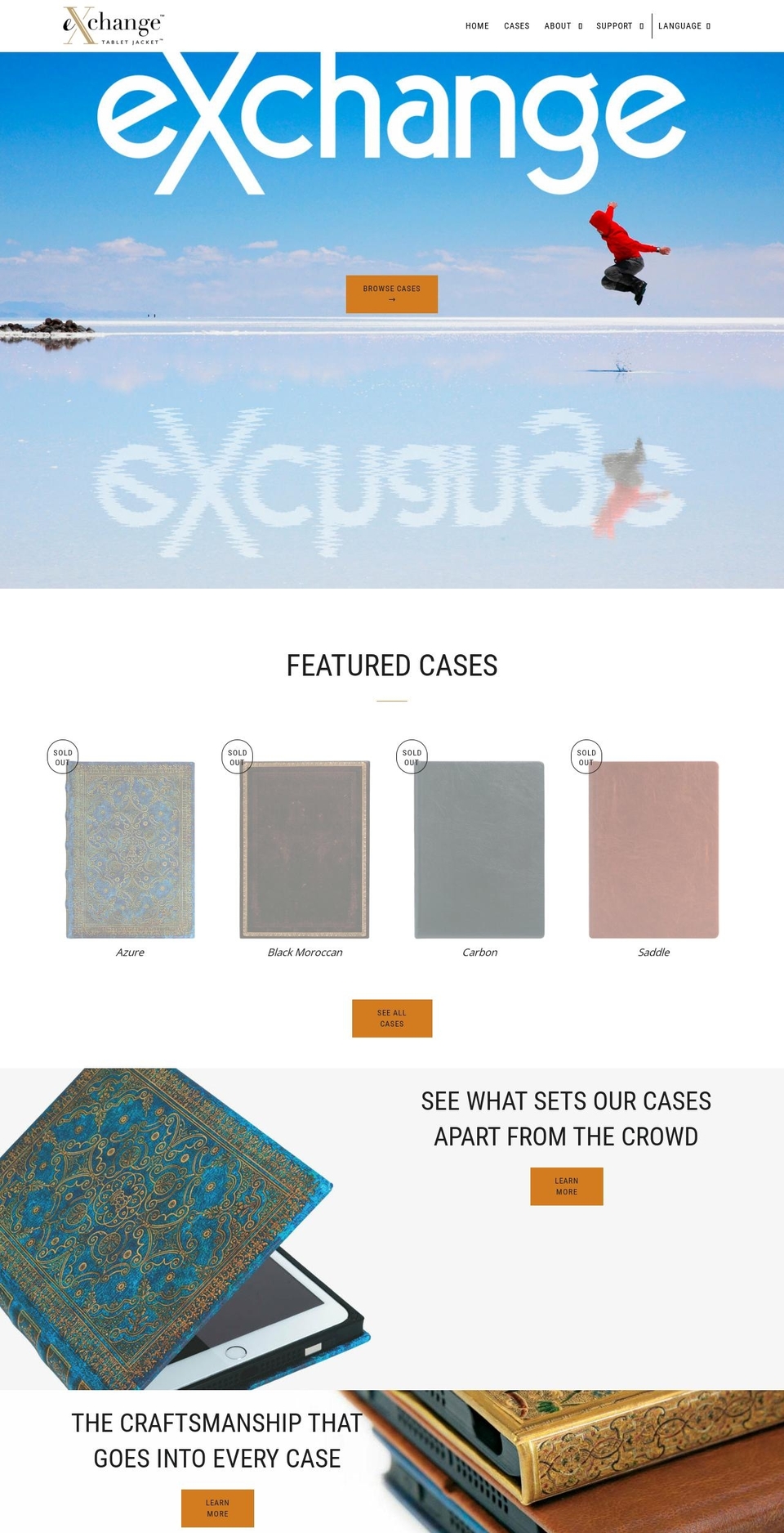 exchangebyhm.co.uk shopify website screenshot