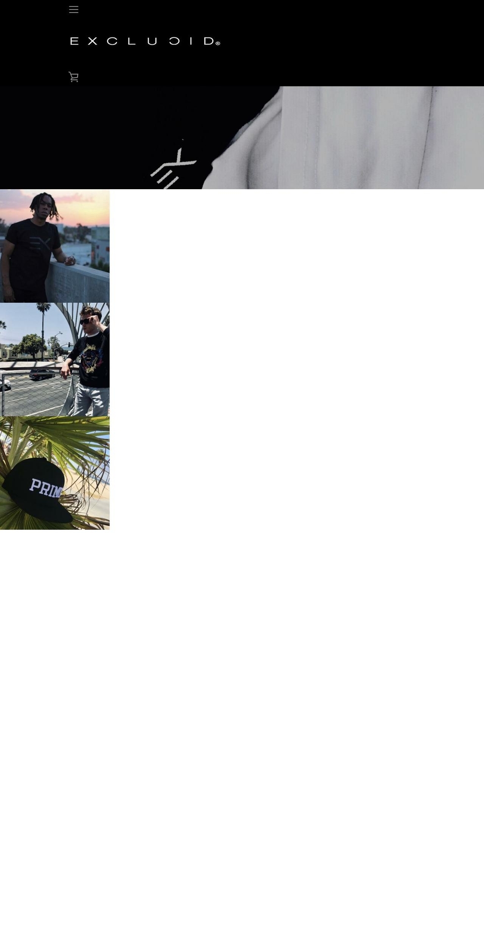 exclucid.com shopify website screenshot