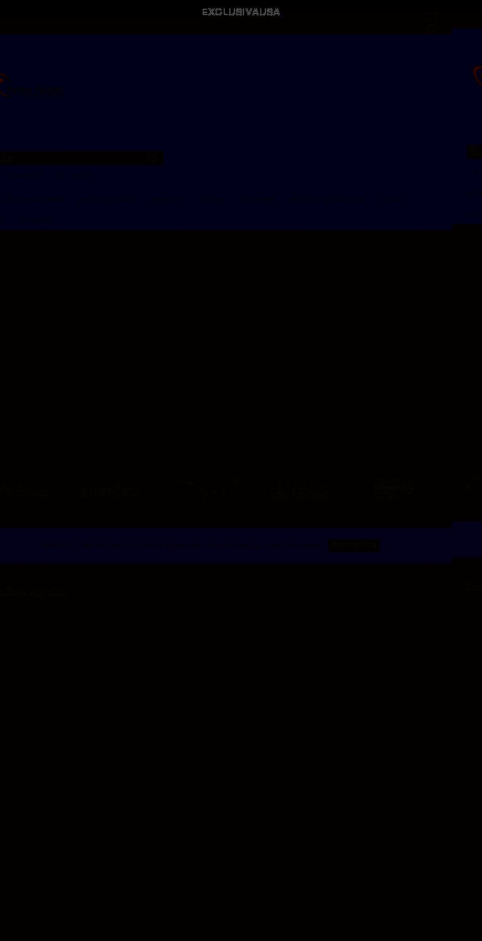 exclusivausa.com shopify website screenshot