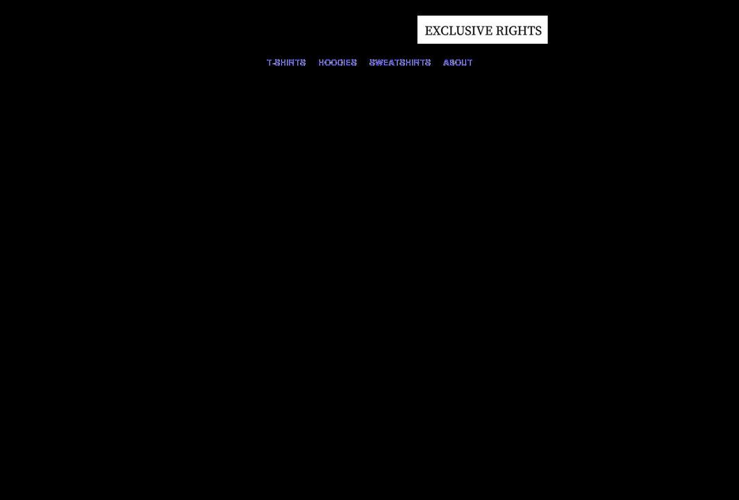 exclusive-rights.com shopify website screenshot