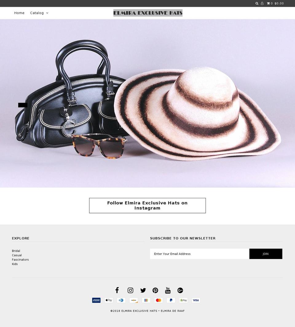 exclusivehats.com — Shopify storefront screenshot
