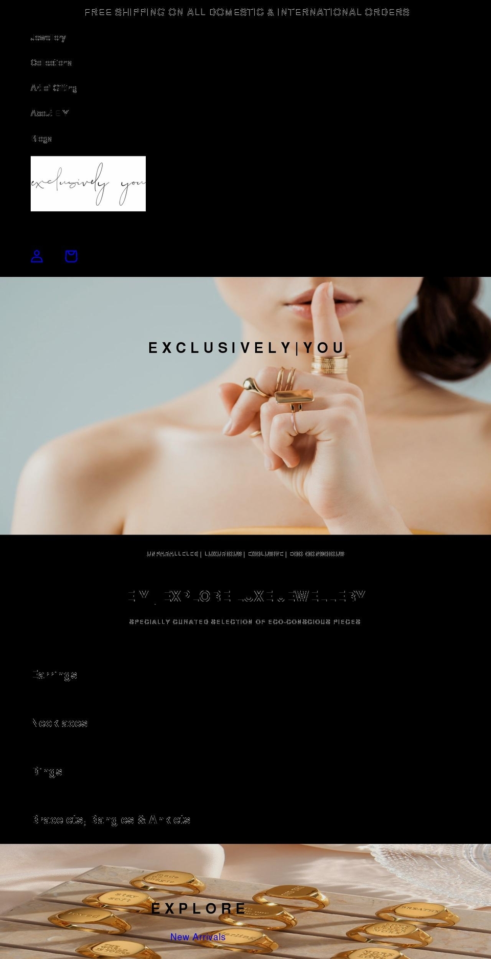 exclusivelyyou.shop shopify website screenshot