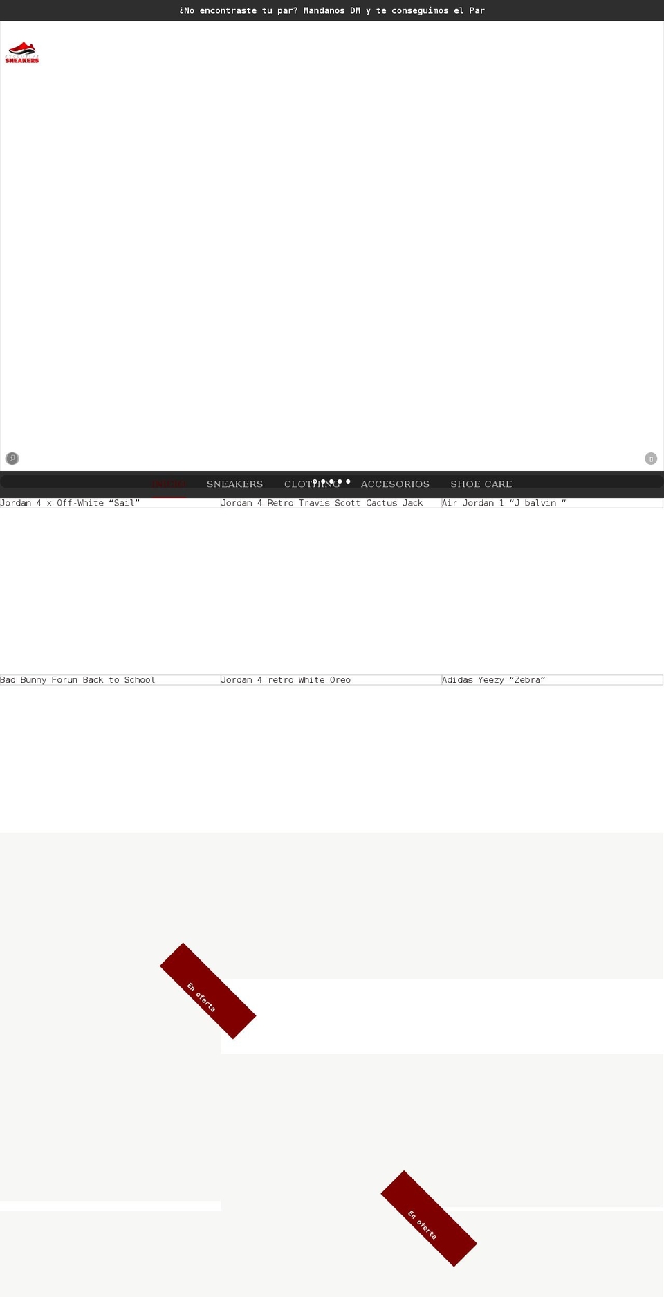 exclusivesnkrs.com shopify website screenshot