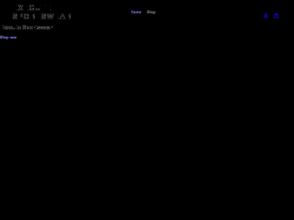 executesportswear.com shopify website screenshot