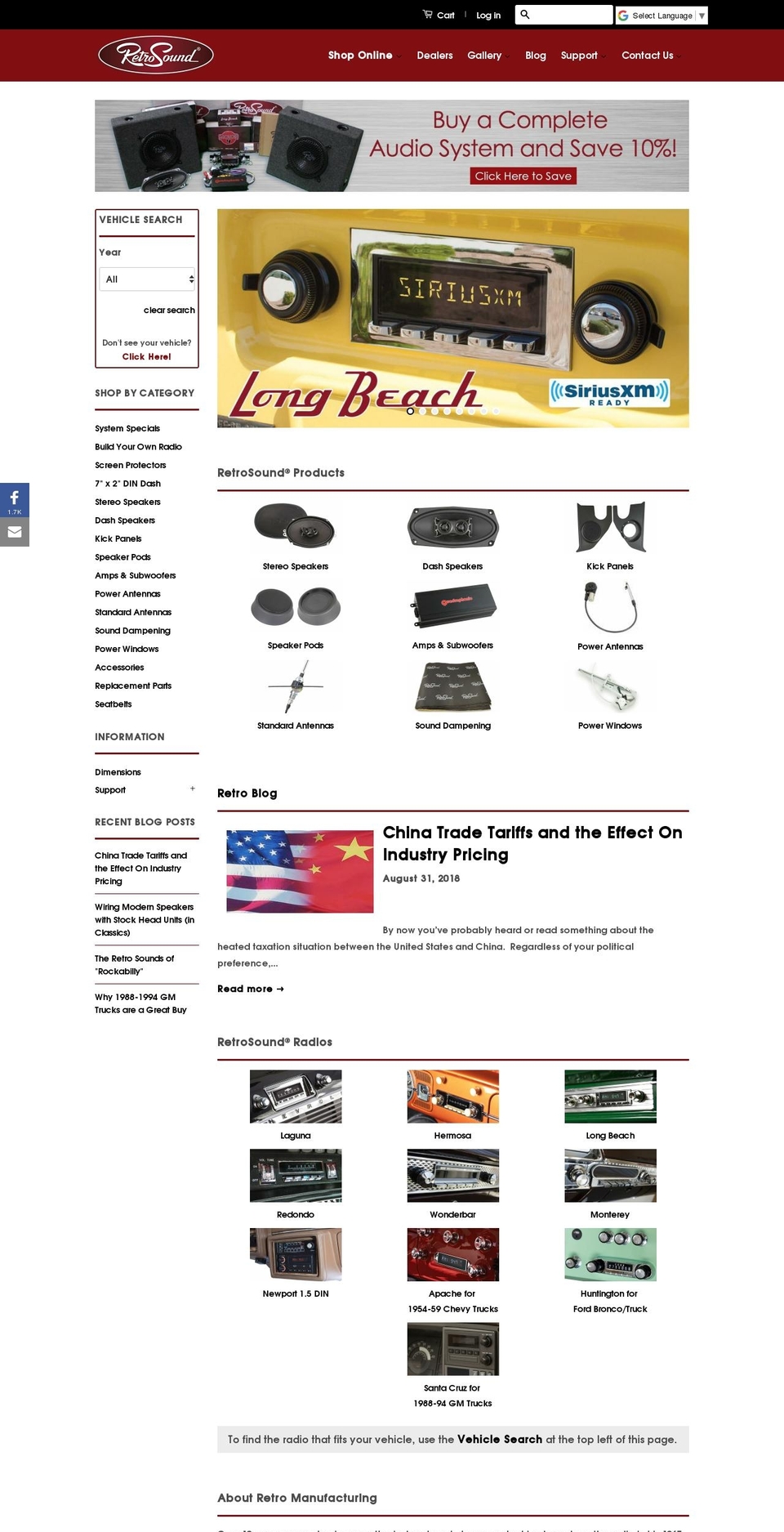 exilechargers.com — Shopify storefront screenshot