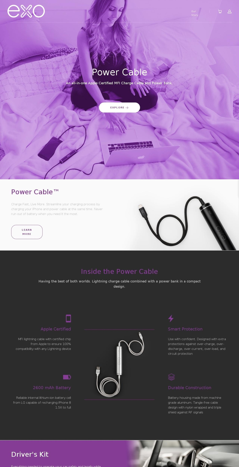 exo-us.com — Shopify storefront screenshot