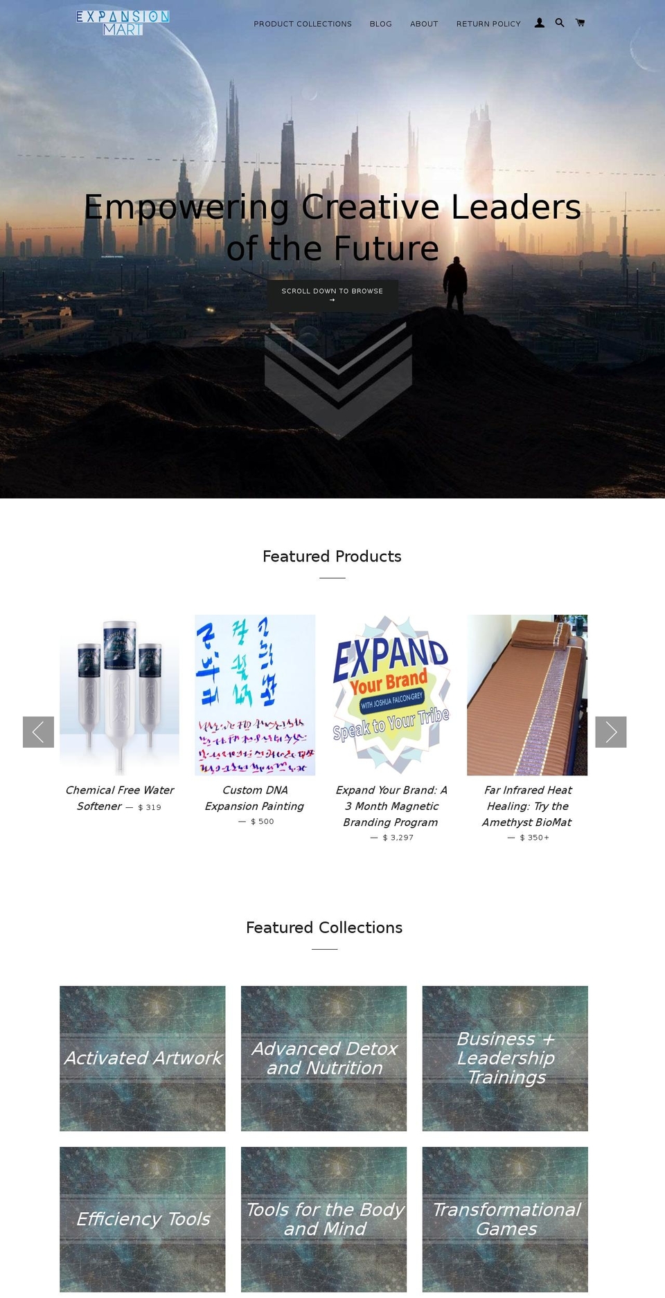 expansionmart.com shopify website screenshot