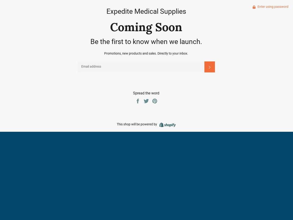 expeditemed.com — Shopify storefront screenshot