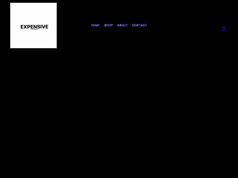expensivethebrand.com shopify website screenshot