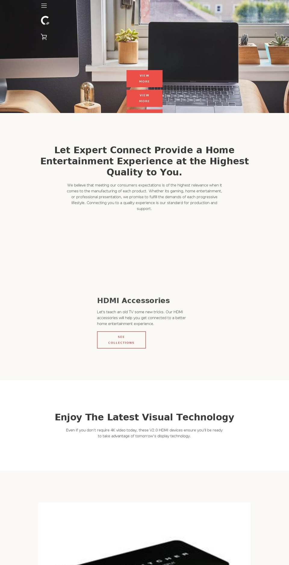 expertconnectstore.com shopify website screenshot