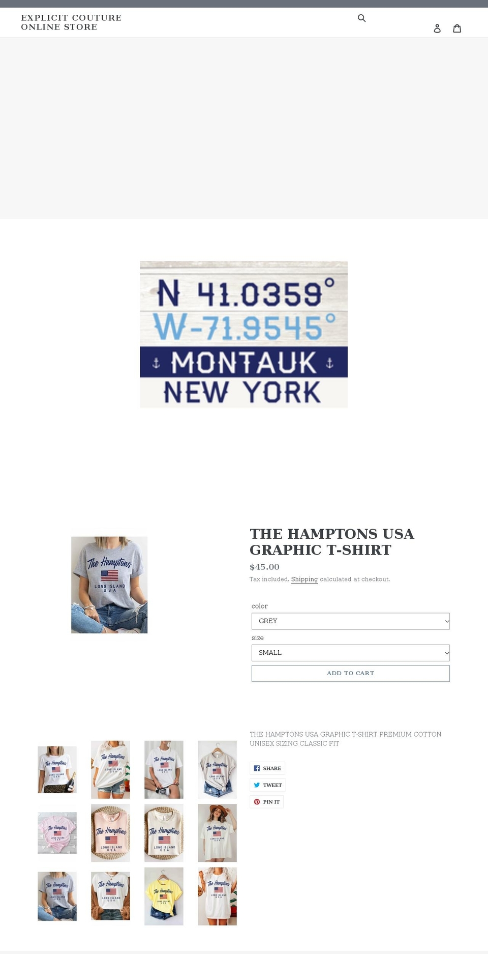 explicitcoutureonline.com shopify website screenshot