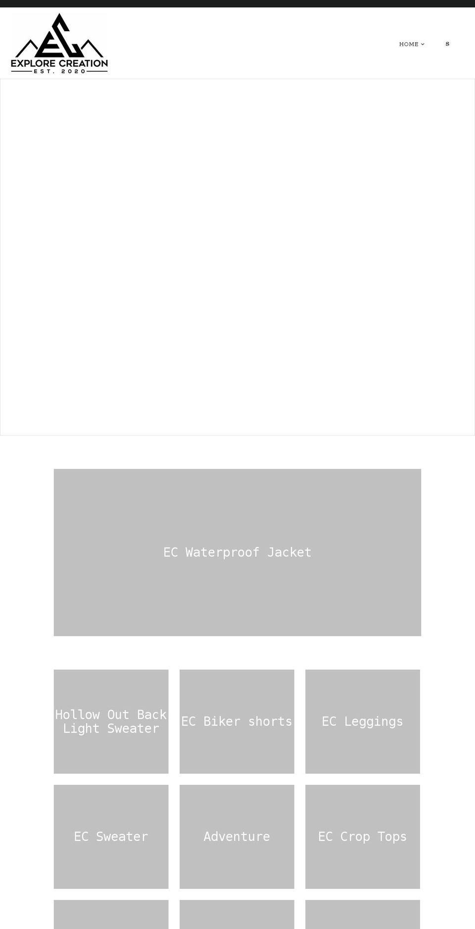 explore-creationatw.com shopify website screenshot