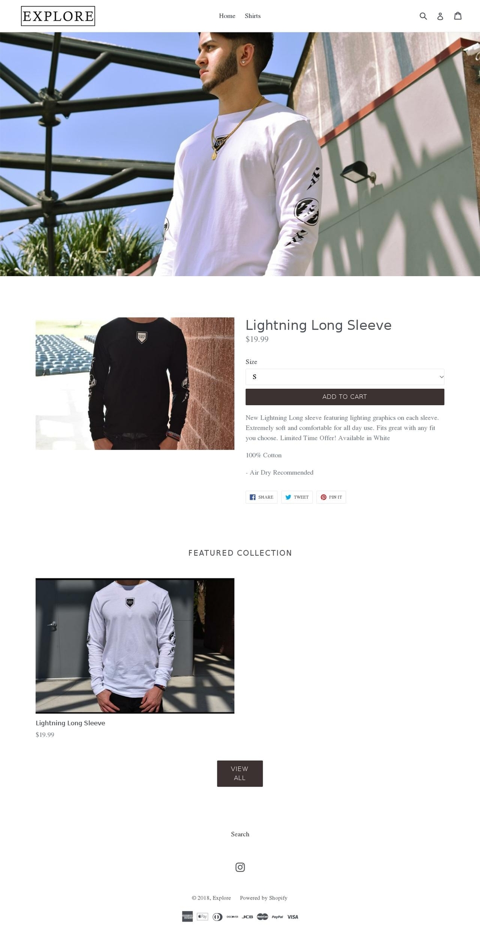 exploredesigner.com — Shopify storefront screenshot