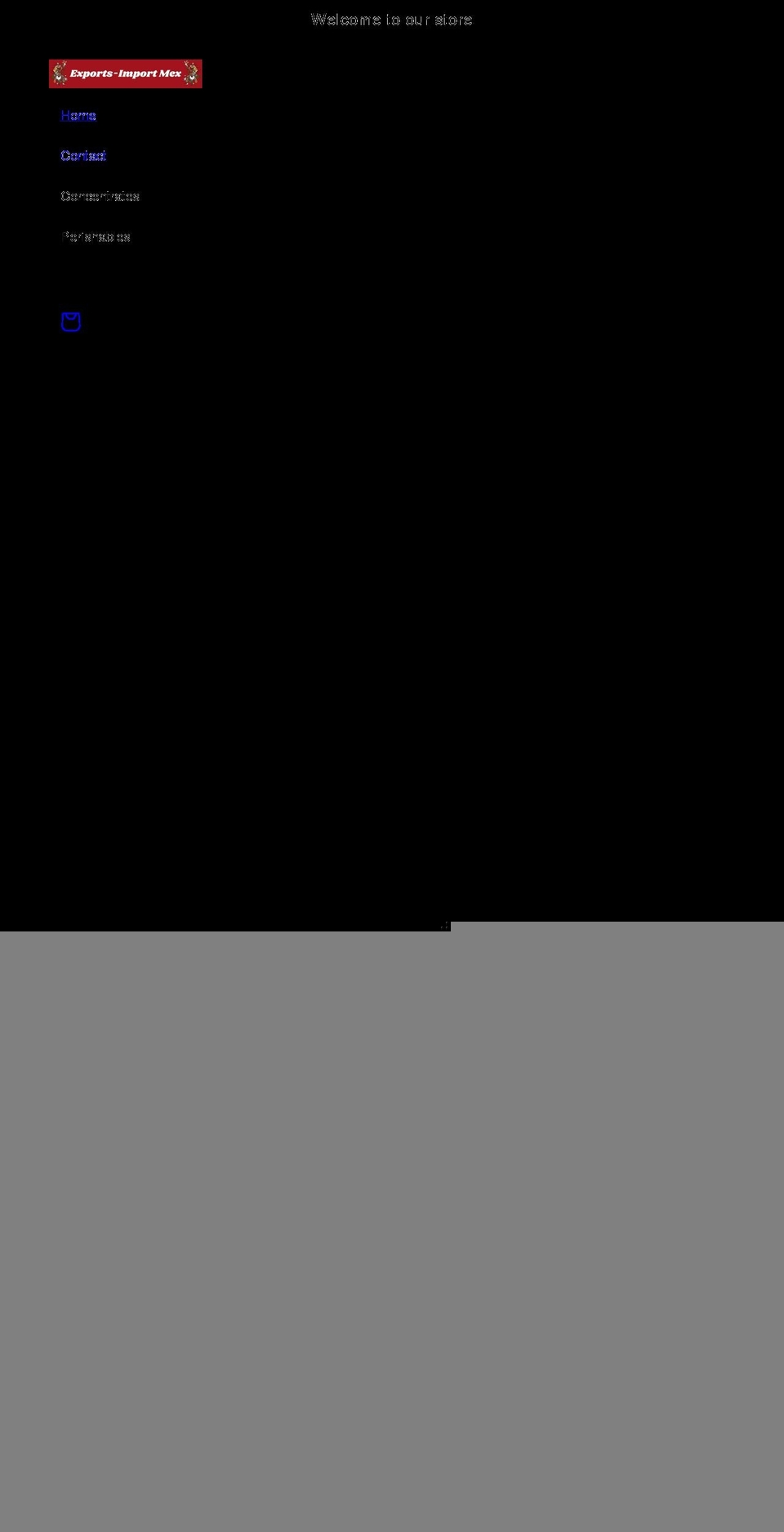 exportsimportmex.com shopify website screenshot