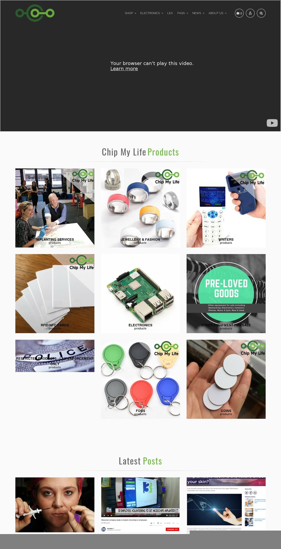 expressinfinity360.com — Shopify storefront screenshot